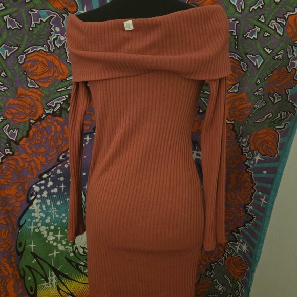 Billabong Knit Cable Dress - Picture 1 of 4